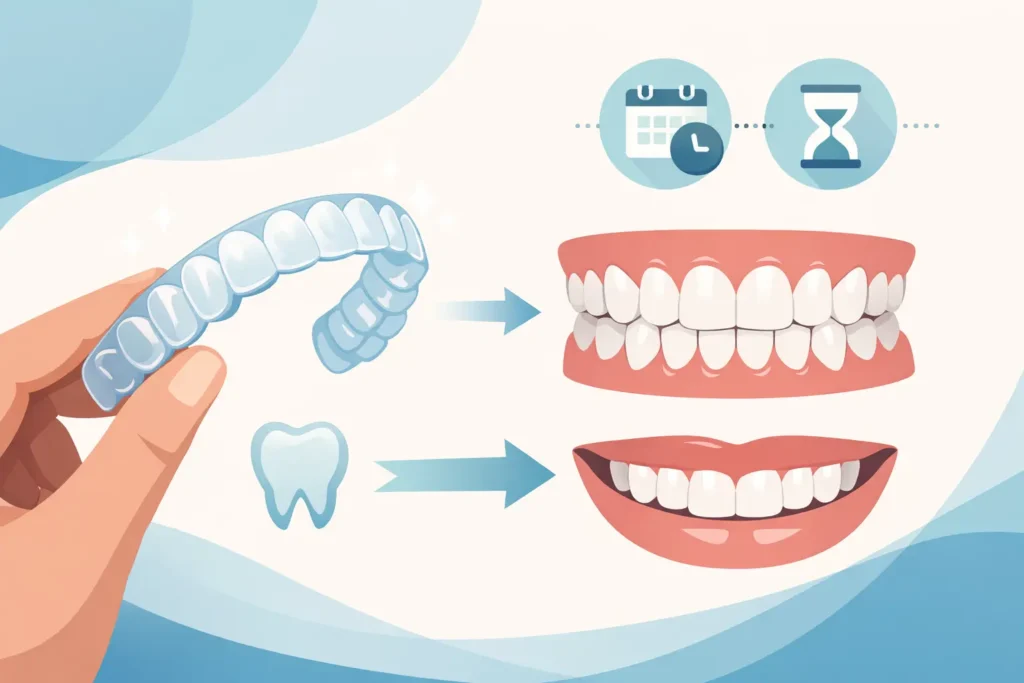 Miten Invisalign-kalvot toimivat käytännössä?